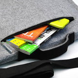 Felt Messenger Laptop Bag & Pouch - 2 sizes