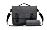 Felt Messenger Laptop Bag & Pouch - 2 sizes