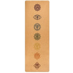 Natural Cork Designer Yoga Mat - 3 styles