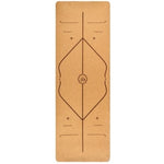 Natural Cork Designer Yoga Mat - 3 styles