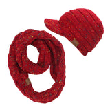 Free the Pony - Beanie/Visor and Scarf