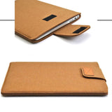 Soft Felt Clip Over Laptop Sleeve - 3 sizes