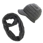 Free the Pony - Beanie/Visor and Scarf