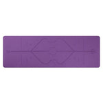 Om Yoga Mat with Position Lines - 6 colors