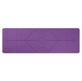 Om Yoga Mat with Position Lines - 6 colors